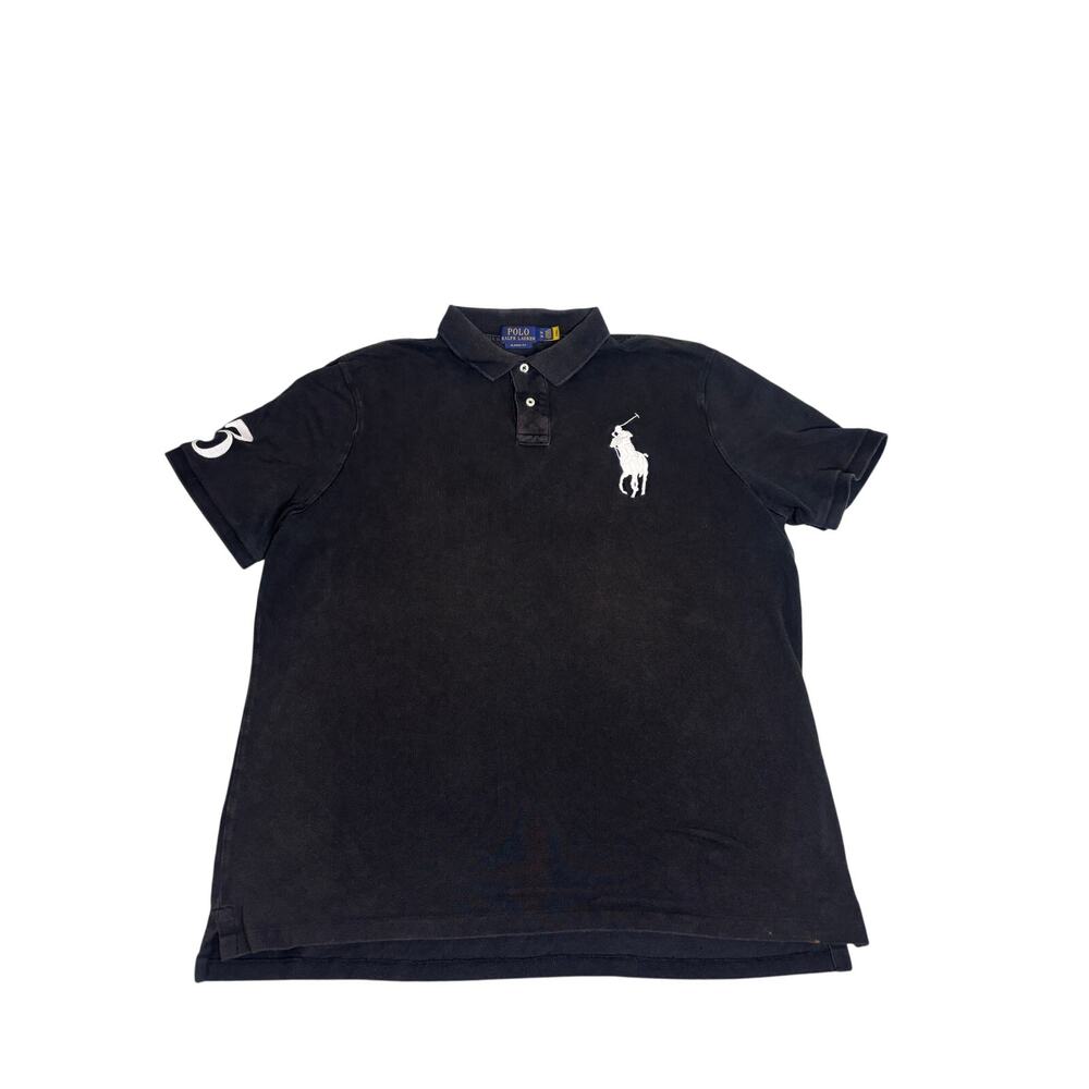 Polo Ralph Lauren Black Big Pony Polo Shirt